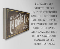 Personalized - Family Honey Bee Keeper - Canvas