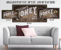 Personalized - Family Honey Bee Keeper - Canvas