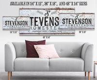 Personalized - Family Name - Canvas