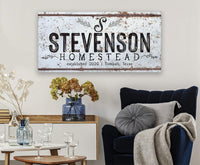 Personalized - Family Name - Canvas