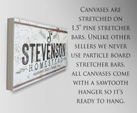 Personalized - Family Name - Canvas