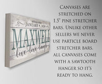 Personalized - Family Name - Canvas