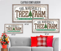 Personalized - Family Tree Farm - Canvas