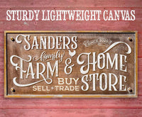 Personalized - Farm & Home Store - Canvas