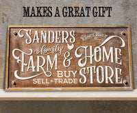 Personalized - Farm & Home Store - Canvas