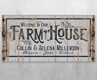 Personalized - Farmhouse - Canvas