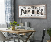 Personalized - Farmhouse - Canvas