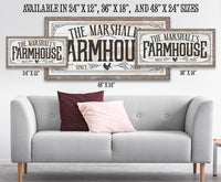 Personalized - Farmhouse - Canvas