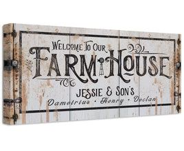 Personalized - Farmhouse - Canvas