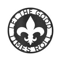 Fleur De Lis Ring Personalized Gifts - Custom Metal Sign