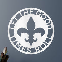 Fleur De Lis Ring Personalized Gifts - Custom Metal Sign