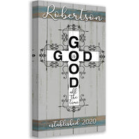 Personalized - God Is Good - Canvas