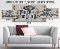 Personalized - Good Old Days - Canvas