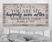 Personalized - Happily Ever After - Canvas