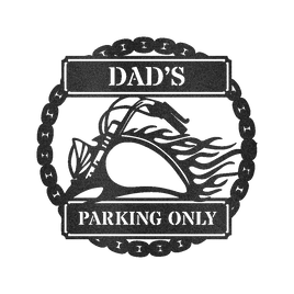 Hog Parking Plaque Personalized Gifts - Custom Metal Sign