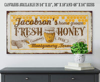 Personalized - Home Grown Honey - Canvas