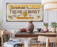 Personalized - Home Grown Honey - Canvas