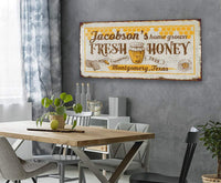 Personalized - Home Grown Honey - Canvas