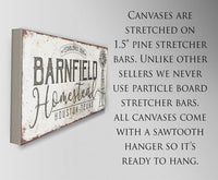 Personalized - Homestead Windmill - Canvas