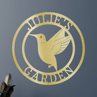 Humming Bird Personalized Gifts - Custom Metal Sign