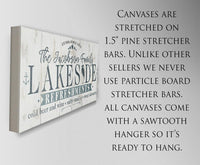 Personalized - Lakeside Refreshments - Canvas
