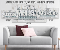 Personalized - Lakeside Refreshments - Canvas