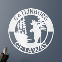 Lone Bear Personalized Gifts - Custom Metal Sign