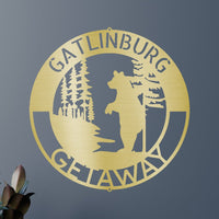 Lone Bear Personalized Gifts - Custom Metal Sign