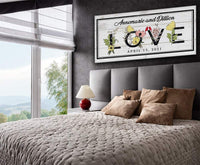 Personalized - Love Botanicals - Canvas