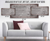 Personalized - Love Is Patient Tree - Canvas