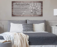 Personalized - Love Is Patient Tree - Canvas
