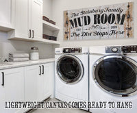 Personalized - Mud Room - Canvas