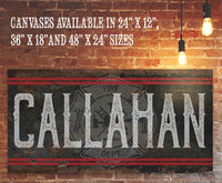 Personalized - Name Firefighter - Canvas