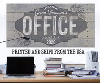 Personalized - Office - Canvas