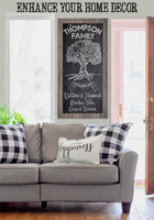 Personalized - Old Family Tree - Canvas