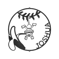 Our Little Monkey Personalized Gifts - Custom Metal Sign