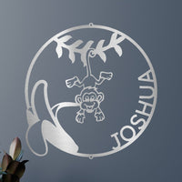 Our Little Monkey Personalized Gifts - Custom Metal Sign