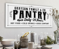 Personalized - Pantry - Canvas