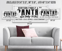 Personalized - Pantry - Canvas