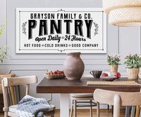 Personalized - Pantry - Canvas