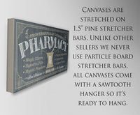 Personalized - Pharmacy - Canvas