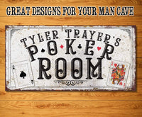 Personalized - Poker Room - Canvas