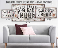 Personalized - Poker Room - Canvas