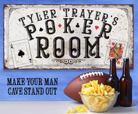 Personalized - Poker Room - Canvas