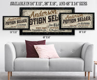 Personalized - Potion Seller - Canvas