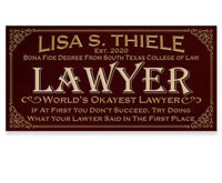 Personalized - Professional Lawyer - Canvas