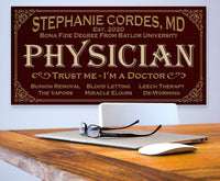 Personalized - Professional Physician - Canvas