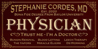 Personalized - Professional Physician - Canvas