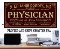 Personalized - Professional Physician - Canvas