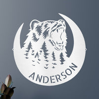 Roaring Bear Personalized Gifts - Custom Metal Sign